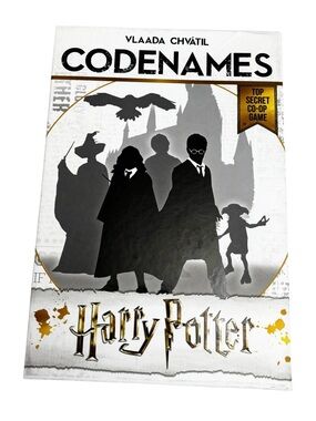 Codenames Harry Potter 2016 Edition Complete 2 + Player Top Secret Co-Op Game